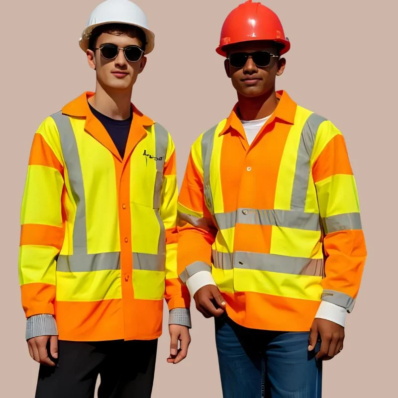 Orange Neon Work Shirts
