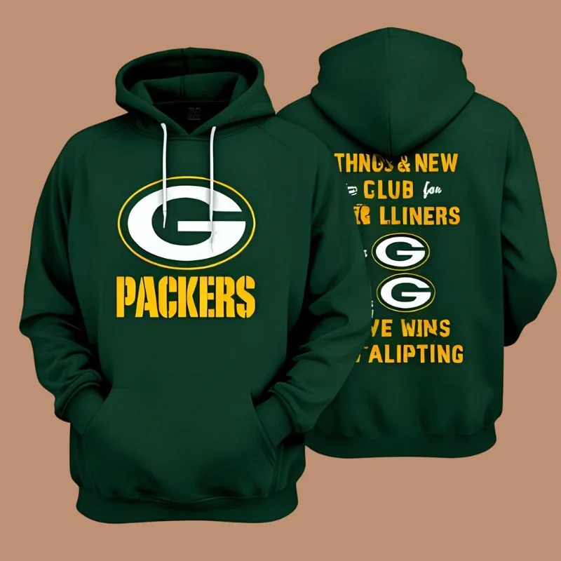 Green Bay Packer Hoodie Mens