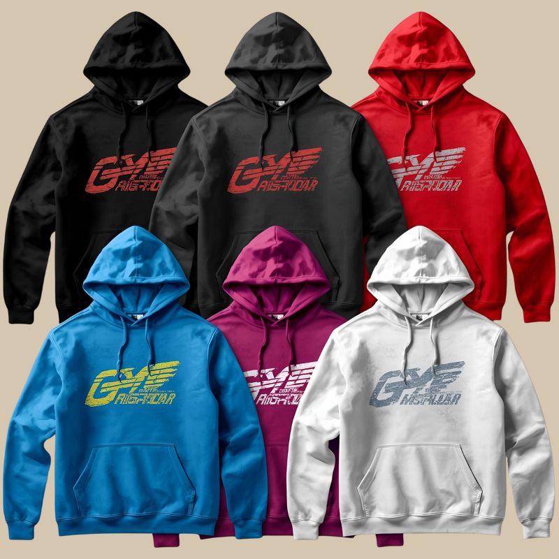 Bulk Supply Of Custom Gym Graphic Hoodies By Sports Clothing Apparel