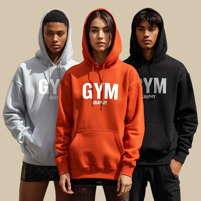 Gym Graphic Hoodies