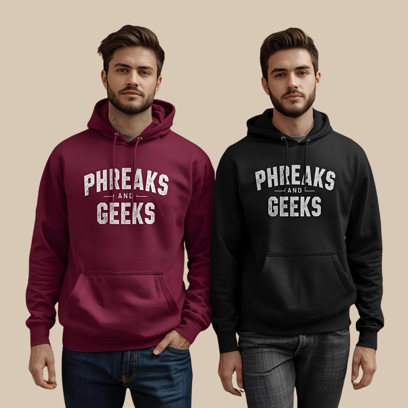 Phreaks And Geeks Hoodie By Sports Clothing Apparel
