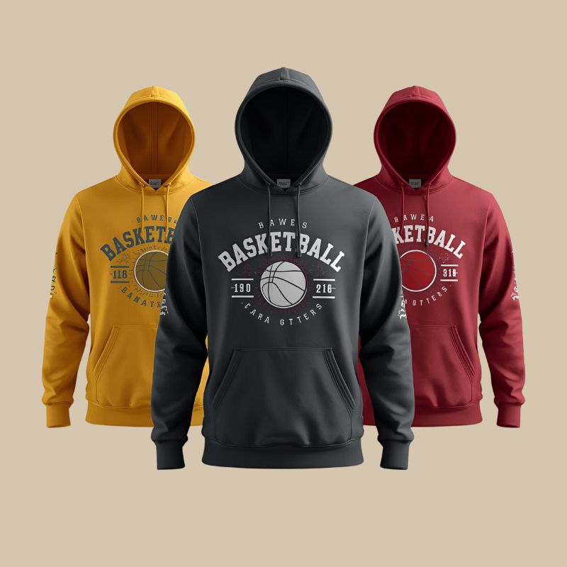 Basketball Graphic Hoodies