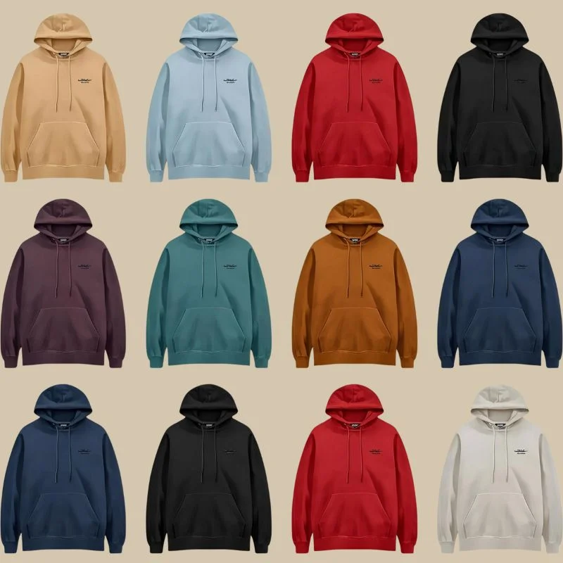 50% Cotton 50% Polyester Hoodies – The Perfect Blend Of Comfort And Durability 4 Custom Printed Logo On Sports Hoodie – Personalized Apparel For Teams And Gyms