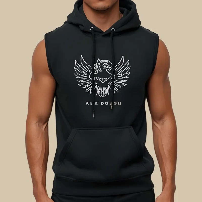 Men’s Wholesale Sleeveless Hoodies In Bulk – Lightweight And Travel-Ready Athletic Wear.