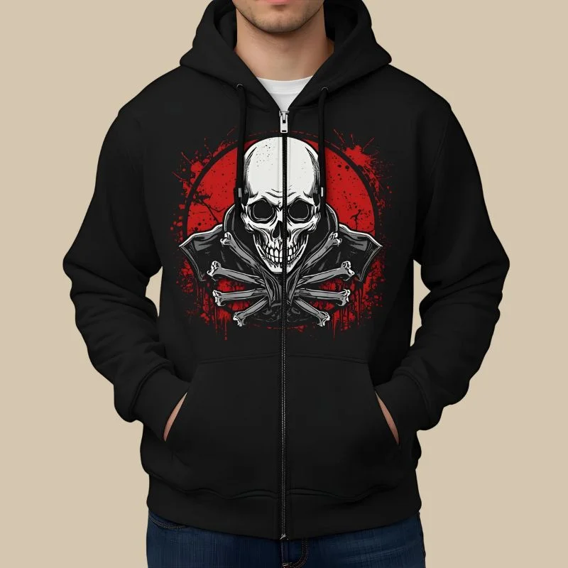 Horror Zip Up Hoodies​