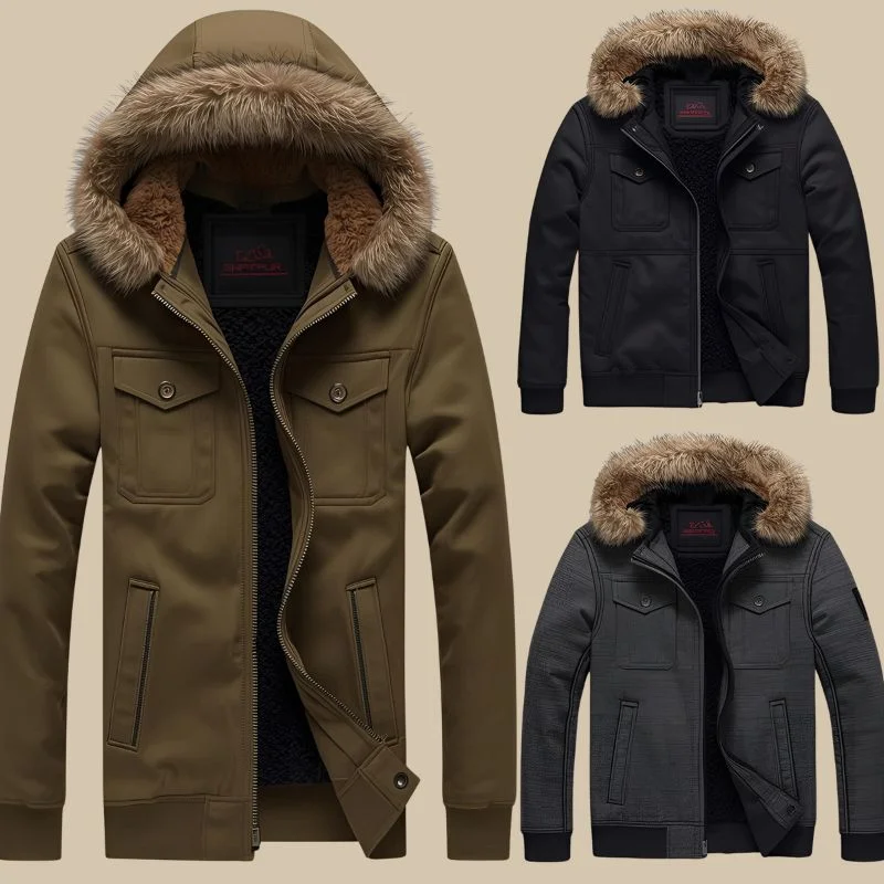Bulk Order Mens Fur Lined Zip Up Hoodies Available For Usa And Uk Customers
