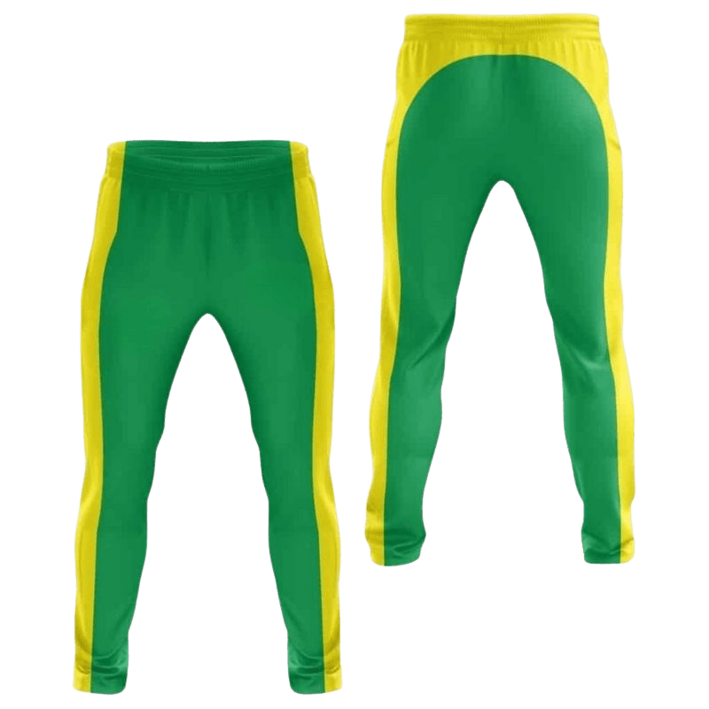 Mens Cricket Pants In White With Custom Embroidery