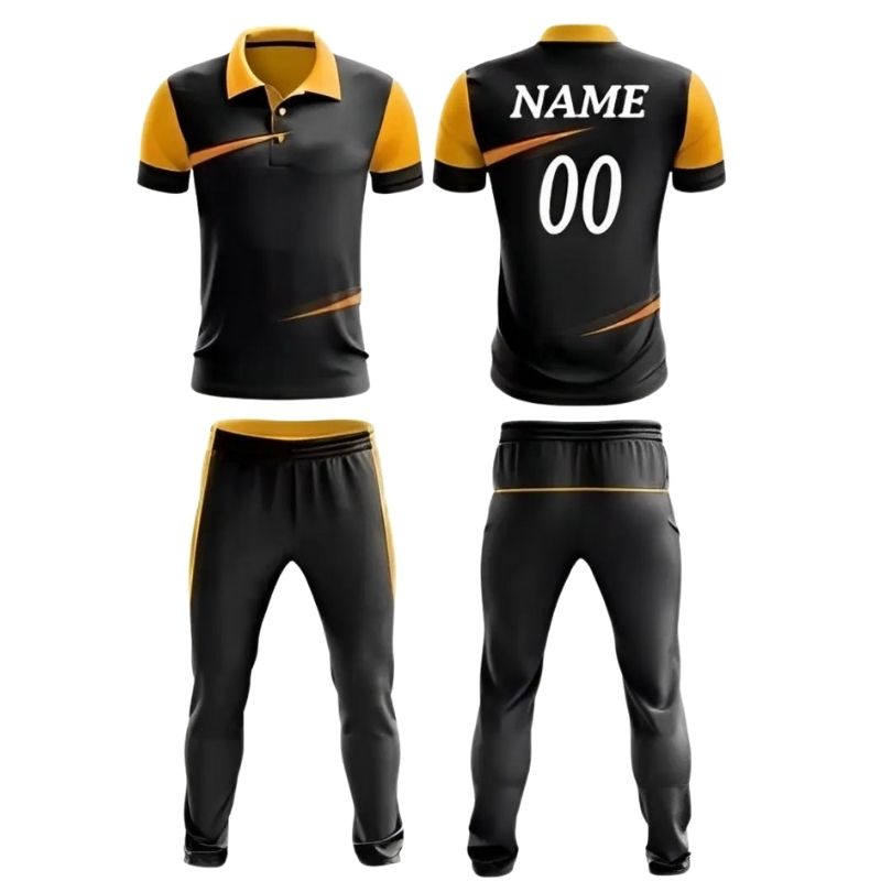 Traditional Cricket Uniform In Classic White Match Design