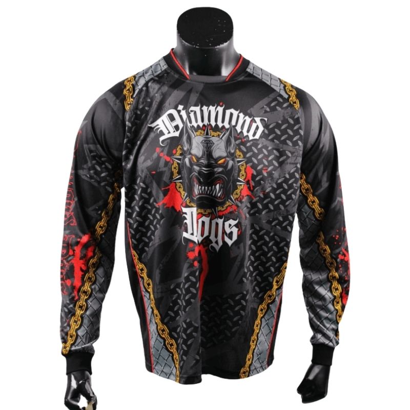 Paintball Team Uniforms Featuring Padded Jerseys And Pants