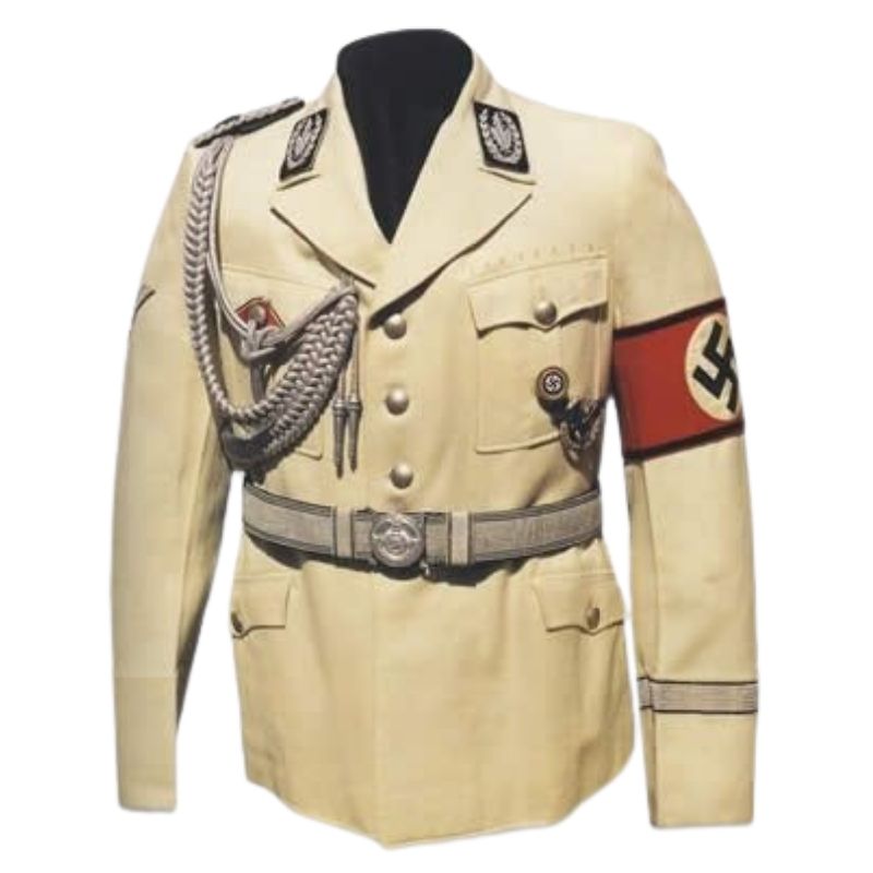 Historical German Uniform Worn During Reenactment Event