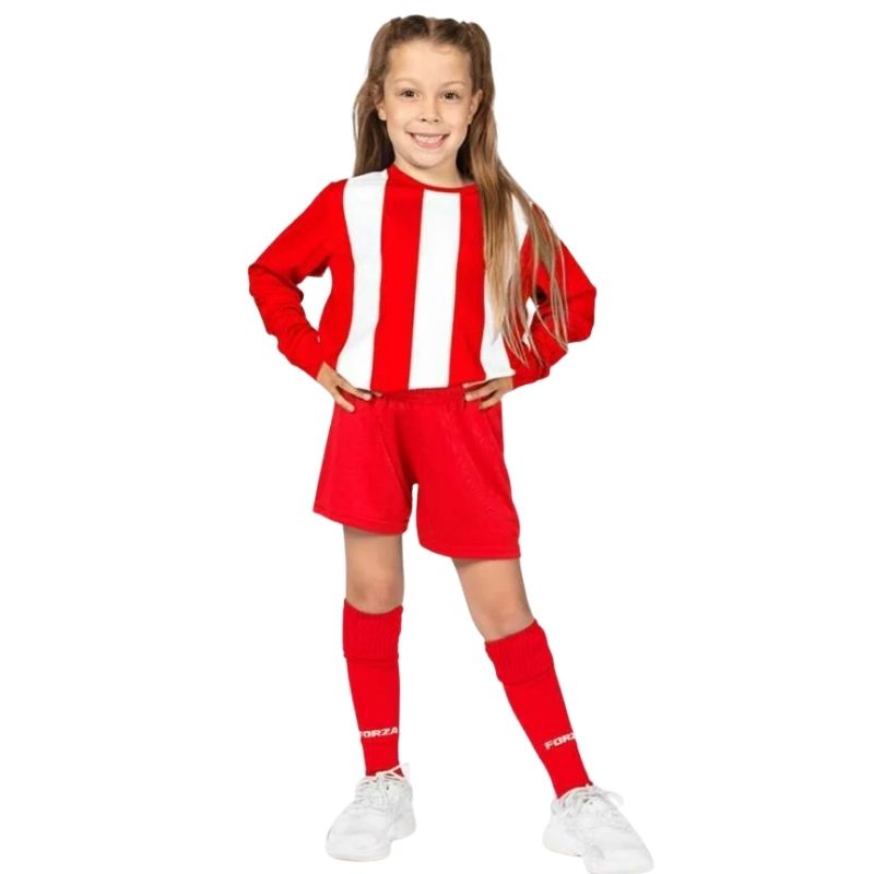 Youth Soccer Uniform Size Chart Showing Fit Guide