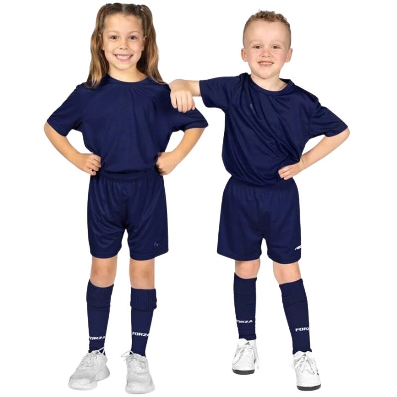 Boys And Girls Youth Soccer Uniforms In Team Colors